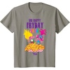 image:imageDreamWorks Trolls Band Together Poppy and Viva Fryday Dance TShirtSlate Grey