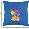 image:imageDreamWorks Trolls Band Together Poppy and Viva Fryday Dance Throw Pillow16x16