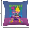 image:imageDreamWorks Trolls Band Together Poppy and Viva Sisters Throw Pillow18x18