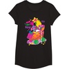 image:imageDreamWorks Trolls Band Together Poppy and Viva UnisexAdults Kids TShirt Black Classic Fit Short Sleeve TShirtBlack