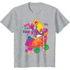 image:imageDreamWorks Trolls Band Together Poppy and Viva UnisexAdults Kids TShirt Black Classic Fit Short Sleeve TShirtHeather Grey