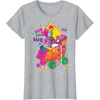 image:imageDreamWorks Trolls Band Together Poppy and Viva UnisexAdults Kids TShirt Black Classic Fit Short Sleeve TShirtHeather Grey