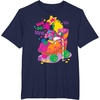image:imageDreamWorks Trolls Band Together Poppy and Viva UnisexAdults Kids TShirt Black Classic Fit Short Sleeve TShirtNavy Blue
