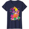 image:imageDreamWorks Trolls Band Together Poppy and Viva UnisexAdults Kids TShirt Black Classic Fit Short Sleeve TShirtNavy Blue