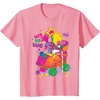 image:imageDreamWorks Trolls Band Together Poppy and Viva UnisexAdults Kids TShirt Black Classic Fit Short Sleeve TShirtPink
