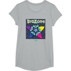 image:imageDreamWorks Trolls Band Together Psychedelic TShirtHeather Grey