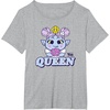 image:imageDreamWorks Trolls Band Together Queen Bridget TShirtHeather Grey
