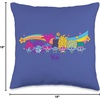image:imageDreamWorks Trolls Band Together Rainbow Throw Pillow16x16