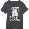 image:imageDreamWorks Trolls Band Together Tiny Diamond Oh Drama TShirtDark Heather Grey