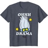 image:imageDreamWorks Trolls Band Together Tiny Diamond Oh Drama TShirtHeather Blue