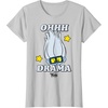 image:imageDreamWorks Trolls Band Together Tiny Diamond Oh Drama TShirtSilver Grey