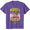 image:imageDreamWorks Trolls Band Together Velvet and Veneer TShirtPurple Heather