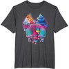 image:imageDreamWorks Trolls Be Unique TShirtDark Heather Grey