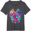 image:imageDreamWorks Trolls Be Unique TShirtDark Heather Grey