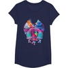image:imageDreamWorks Trolls Be Unique TShirtNavy Blue