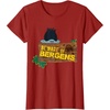 image:imageDreamWorks Trolls Beware of Bergens Branch TShirtCranberry Red