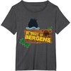 image:imageDreamWorks Trolls Beware of Bergens Branch TShirtDark Heather Grey