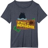 image:imageDreamWorks Trolls Beware of Bergens Branch TShirtHeather Blue