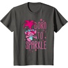 image:imageDreamWorks Trolls Born to Sparkle TShirtAsphalt Grey