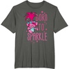 image:imageDreamWorks Trolls Born to Sparkle TShirtAsphalt Grey