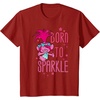 image:imageDreamWorks Trolls Born to Sparkle TShirtCranberry Red