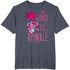 image:imageDreamWorks Trolls Born to Sparkle TShirtHeather Blue