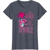 image:imageDreamWorks Trolls Born to Sparkle TShirtHeather Blue