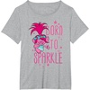 image:imageDreamWorks Trolls Born to Sparkle TShirtHeather Grey