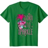 image:imageDreamWorks Trolls Born to Sparkle TShirtKelly Green