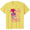 image:imageDreamWorks Trolls Born to Sparkle TShirtLemon Yellow