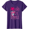 image:imageDreamWorks Trolls Born to Sparkle TShirtPurple