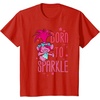 image:imageDreamWorks Trolls Born to Sparkle TShirtRed