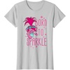 image:imageDreamWorks Trolls Born to Sparkle TShirtSilver Grey