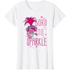 image:imageDreamWorks Trolls Born to Sparkle TShirtWhite
