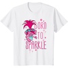 image:imageDreamWorks Trolls Born to Sparkle TShirtWhite