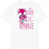 image:imageDreamWorks Trolls Born to Sparkle TShirtWhite
