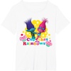 image:imageDreamWorks Trolls Branch and Poppy Cupcakes TShirtWhite
