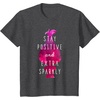 image:imageDreamWorks Trolls Extra Sparkly TShirtDark Heather Grey