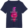 image:imageDreamWorks Trolls Extra Sparkly TShirtNavy Blue