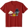 image:imageDreamWorks Trolls Fist Bump TShirt SmallCranberry Red