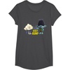 image:imageDreamWorks Trolls Fist Bump TShirt SmallDark Heather Grey