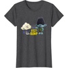 image:imageDreamWorks Trolls Fist Bump TShirt SmallDark Heather Grey