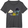 image:imageDreamWorks Trolls Fist Bump TShirt SmallDark Heather Grey