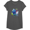 image:imageDreamWorks Trolls Happy Group TShirtAsphalt Grey