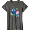 image:imageDreamWorks Trolls Happy Group TShirtAsphalt Grey