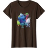 image:imageDreamWorks Trolls Happy Group TShirtBrown