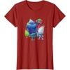image:imageDreamWorks Trolls Happy Group TShirtCranberry Red