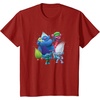 image:imageDreamWorks Trolls Happy Group TShirtCranberry Red