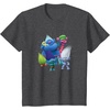 image:imageDreamWorks Trolls Happy Group TShirtDark Heather Grey