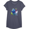 image:imageDreamWorks Trolls Happy Group TShirtHeather Blue